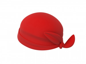 bandana hat 3D Model