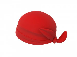 Bandana-M&uuml;tze 3D Modell
