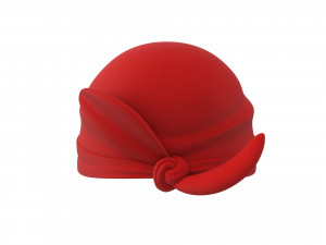 bandana hat 3D Model