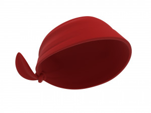 bandana hat 3D Model