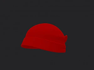 Bandana-M&uuml;tze 3D Modell