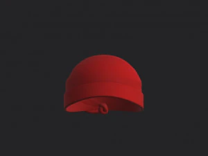 Bandana-M&uuml;tze 3D Modell