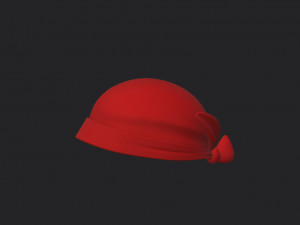 bandana hat 3D Model