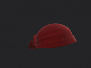 bandana hat 3D Model