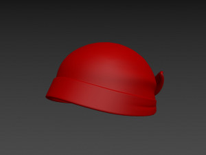 bandana hat 3D Model