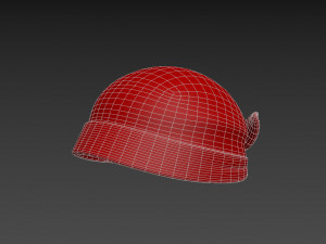 bandana hat 3D Model