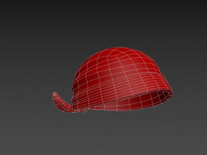 bandana hat 3D Model