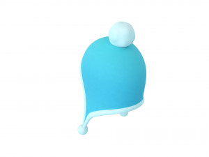 winter hat 3D 모델