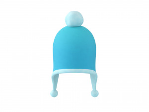winter hat 3D 모델