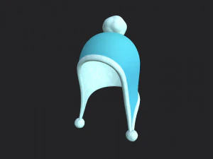 winter hat 3D Model