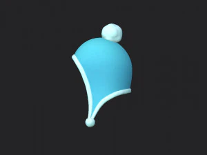 winter hat 3D Model