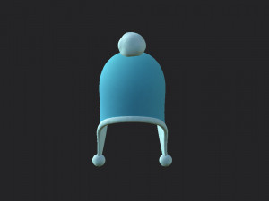 winter hat 3D 모델