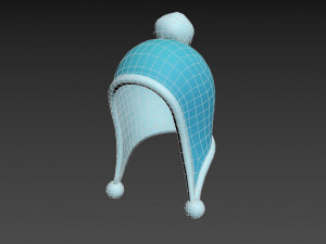 winter hat 3D 모델