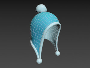 winter hat 3D 모델