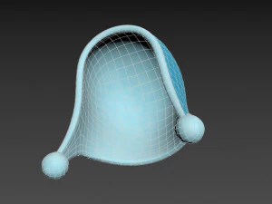 winter hat 3D Model