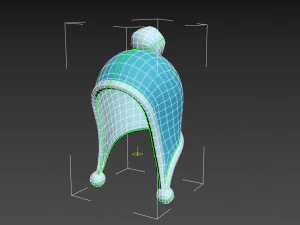 winter hat 3D Model