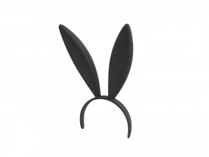 пов'язка зайчика 3D Модель