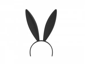 opaska na głowę w kształcie kr&oacute;liczka Model 3D