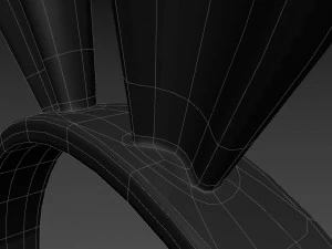 opaska na głowę w kształcie kr&oacute;liczka Model 3D