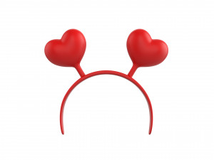 heart headband 3D Модель