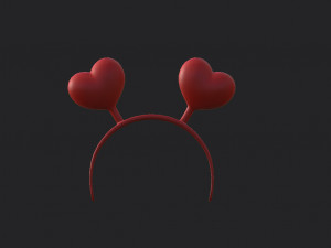 heart headband 3D Модель