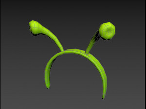 alien headband 3D Model