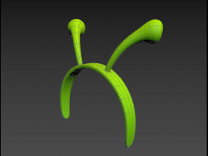 alien headband 3D Model