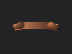 bear headband 3D-Modell