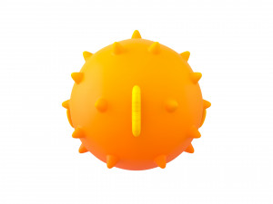 puffer fish 3D Model