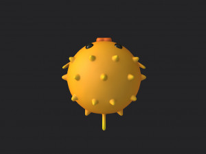 puffer fish 3D Model