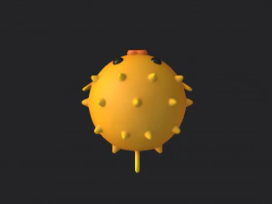 puffer fish 3D Model