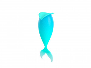 mermaid tail 3D Model