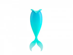 mermaid tail 3D Model