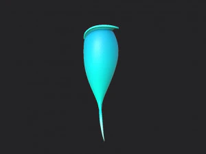 mermaid tail 3D Model