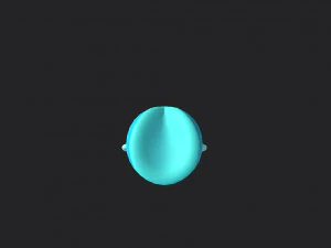 mermaid tail 3D Model