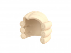 judge wig 3Dモデル