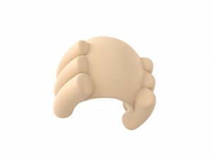 judge wig 3Dモデル