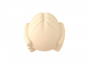 judge wig 3Dモデル