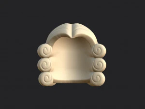 judge wig 3D Model
