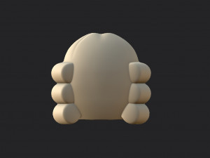 judge wig 3Dモデル