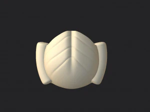 judge wig 3D Model