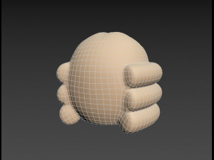 judge wig 3Dモデル