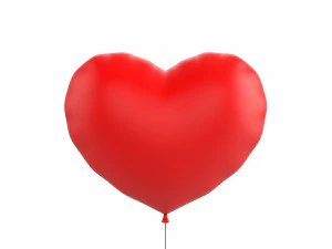 heart balloon 3D Model