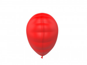 heart balloon 3Dモデル