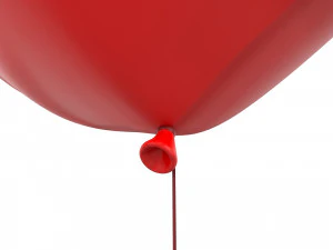 heart balloon 3D Model