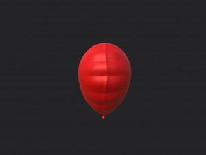 heart balloon 3Dモデル