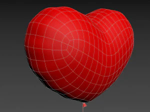 heart balloon 3D Model