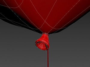 heart balloon 3Dモデル