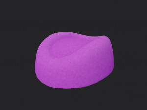 pillbox hat 3Dモデル