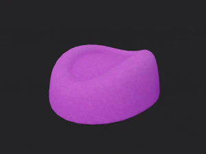 pillbox hat 3D Model